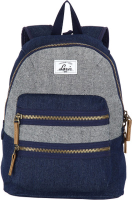 

Lavie Barcelona 18 L Backpack(Blue, Grey)