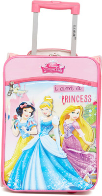 

Gamme DISNEY GAMME PRINCESS KIDS SOFT LUGGAGE PINK Waterproof Trolley(Pink, 18 inch)