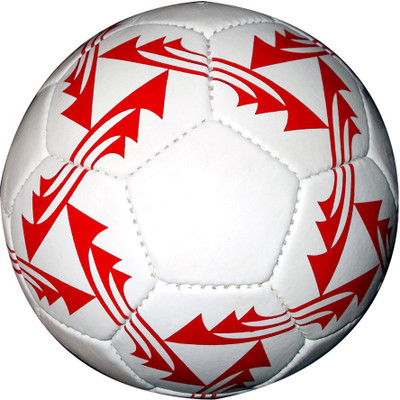 

IP Red White Arrow Football - Size: (Pack of 1, White, White;red