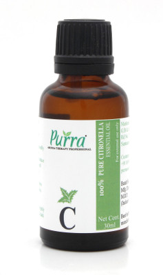 

Purra Citronella Essential Oil ( Natural Mosquitoes Repellent)-100 % Pure, Natural & Undiluted-30 ML(30 ml)