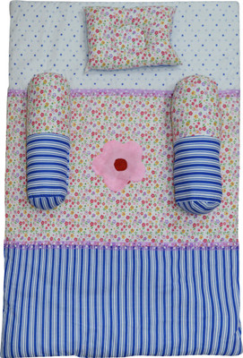 

Creative Textiles Cotton Bedding Set(BLUE:PINK)