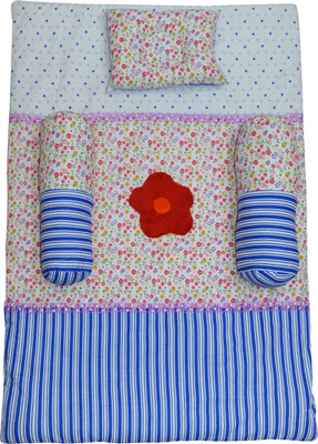 

Creative Textiles Cotton Bedding Set(BLUE:RED)