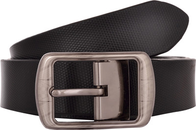 

Exotique Men Formal Black Genuine Leather Belt