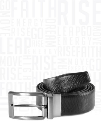 

Metronaut Men Casual Artificial Leather Belt, Black/brown
