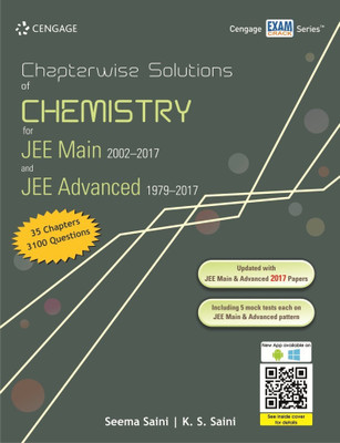 Chapterwise Solutions of Chemistry for Jee Main 2002-2017 and Jee Adva  - Includes 5 Mock Tests Each on JEE Main & Advanced Pattern(English, Paperback, unknown)