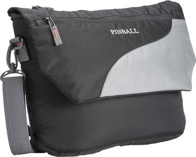 

PINBALL STYLO CAMERA SLING BAG Camera Bag(Black Grey Combo/Blue Lining)