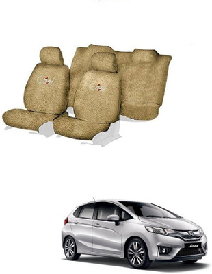JMJW & SONS Cotton Car Seat Cover For Honda Jazz(5 Seater)