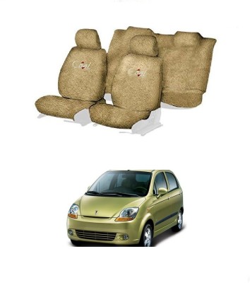 JMJW & SONS Cotton Car Seat Cover For Daewoo Matiz(5 Seater)