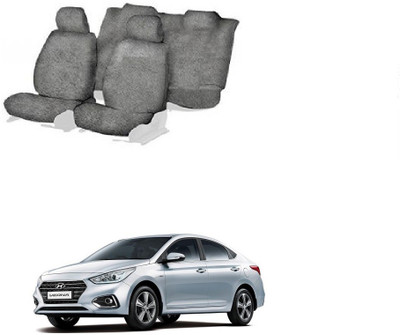JMJW & SONS Cotton Car Seat Cover For Hyundai Fluidic Verna(5 Seater)