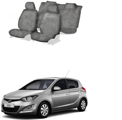 JMJW & SONS Cotton Car Seat Cover For Hyundai i20(5 Seater)