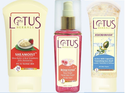 

Lotus Herbals Kit For Dry Skin 3pcs(Set of 1)