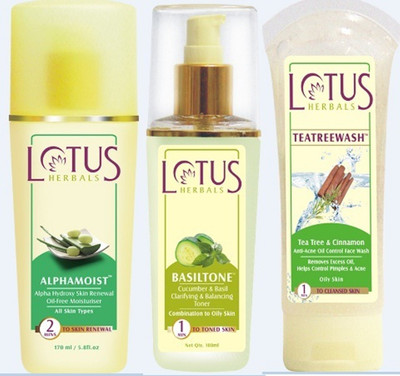 

Lotus Herbals Kit For Oil Prone Skin 3pcs(Set of 1)