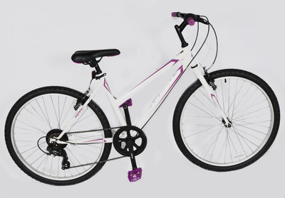 

Huffy Granite Unisex Bicycle For Adults 26 T Girls Cycle/Womens Cycle(6 Gear, Multicolor), Purple;white