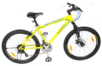 

Kross Globate 1.1 Front Suspension With Disc Brake 2018 Bike For Adults 26 T 21 Gear Mountain/Hardtail Cycle(Multicolor), Yellow