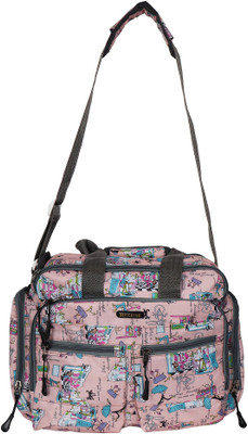Navigator Dia645 Tote Diaper bag(Pink, multiprint)