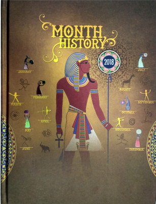 

Business Organiser Regular Diary(Month History Diary-B-2018, Multicolor)