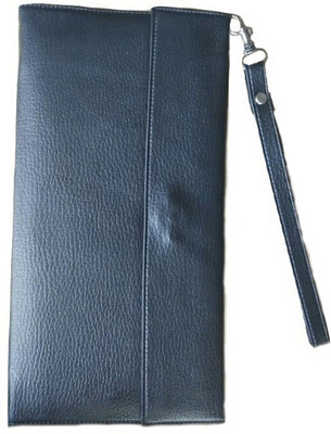 

ART ME Leatherette cheque book holder(Set Of 1, Black)