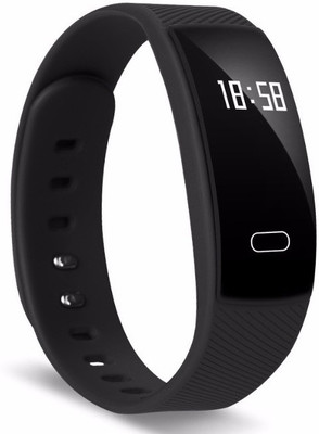 

ROQ QS80 Heart Rate Monitor Smart Band Blood Pressure Monitor IP67 Smart Wristband Fitness Tracker Smart Wristband For IOS Android Fitness Band(Black, Pack of 1)