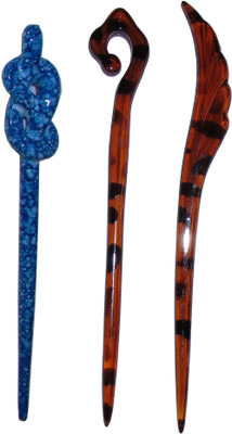 

ELV 7-in-1-hair combo of juda sticks Bun Stick(Multicolor)