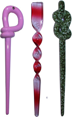 

ELV 7-in-1-hair combo of juda sticks Bun Stick(Multicolor)
