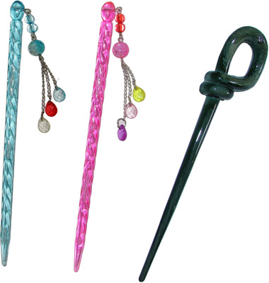 

Chanderkash combo of juda sticks Bun Stick(Multicolor)