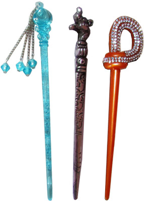 

FabSeasons Winter combo of juda sticks Bun Stick(Multicolor)