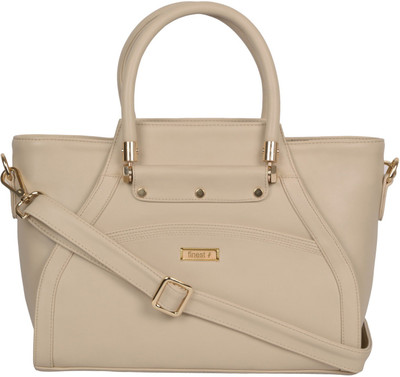 

FINEST Shoulder Bag(Beige, Gold)