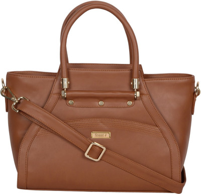 

FINEST Shoulder Bag(Brown, Gold)
