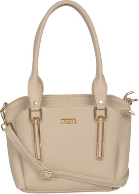 

FINEST Shoulder Bag(Beige, Gold)
