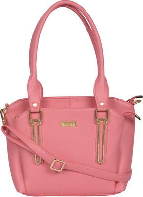 

FINEST Shoulder Bag(Pink, Gold), Gold;pink