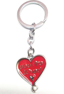 

Prime Key Chain Metal Red you Are Loved Key Chain Key Chain