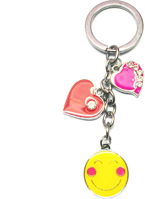 

Prime Key Chain Metal Stone Smiling With Heart Key Chain Key Chain
