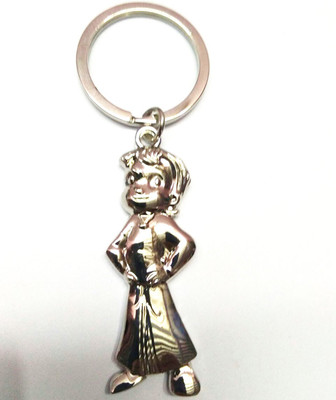 Prime Key Chain Metal Silver Person Key Chain Key Chain