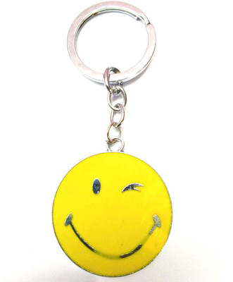 

Prime Key Chain Metal Key Ring Yellow Smile Key Chain Key Chain