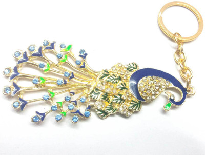 

Prime Key Chain Metal Peacock Stone Key Chain Key Chain