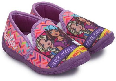 

Barbie Girls Slip on Espadrilles(Light Blue, Purple pink