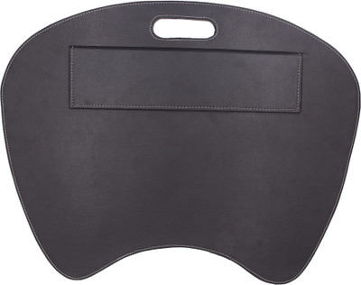 

Saco All-Purpose Slate Lap Desk with a built-in handle, curved edge and super-soft cushion Pad for laptops and Notebooks - Black Laptop Stand