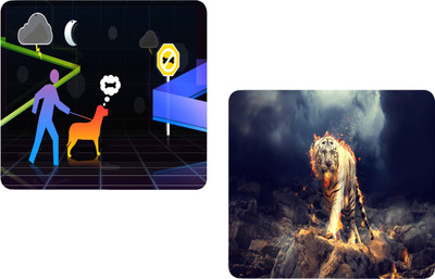 

Fashion Bit new165 Mousepad(Multicolor)