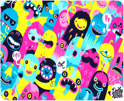

Fashion Bit MS621 Mousepad(Multicolor)