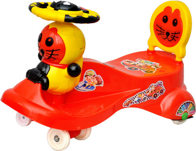 

Toyshine Super Cool Cartoon Design Musical Magic Car For Kids {RED}(Red)