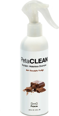 

Pawsitively Petacom – PetCLEAN Hot Chocolate Fudge Dry Bath Waterless Shampoo For Dogs Conditioning Hot Chocolate Fudge Dog Shampoo(225 ml)