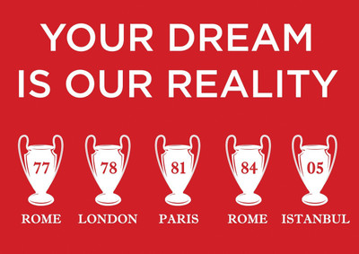 

Akhuratha liverpool-dream-a-reality-amreality Wall Poster Paper Print(18 inch X 12 inch, Rolled)