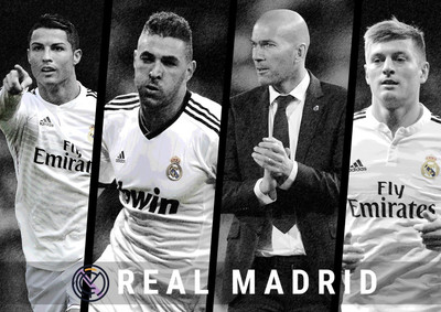 

Akhuratha real-madrid Wall Poster Paper Print(18 inch X 12 inch, Rolled)