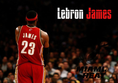 

Akhuratha lebron-james-miami Wall Poster Paper Print(18 inch X 12 inch, Rolled)