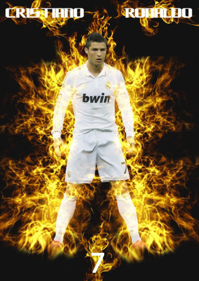 

Akhuratha cristiano-ronaldo Wall Poster Paper Print(18 inch X 12 inch, Rolled)