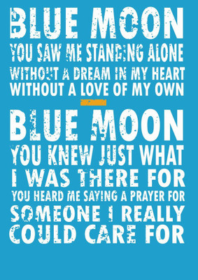 

Akhuratha blue-moon-manchester-city Wall Poster Paper Print(18 inch X 12 inch, Rolled)