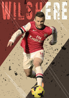 

Akhuratha jack-wilshere Wall Poster Paper Print(18 inch X 12 inch, Rolled)