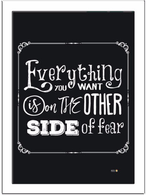 Everything-Comes Paper Print(11.69 inch X 8.27 inch, Framed)
