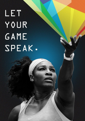 

Akhuratha serena-williams Wall Poster Paper Print(18 inch X 12 inch, Rolled)