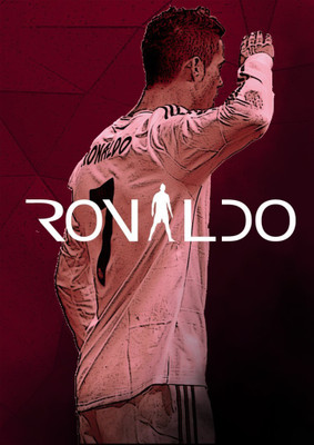 

Akhuratha cristiano-ronaldo Wall Poster Paper Print(18 inch X 12 inch, Rolled)